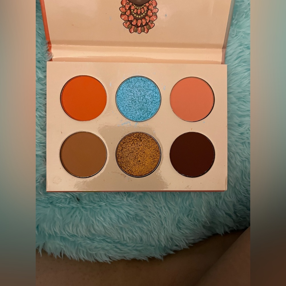 Juvia's Place Orange and Blue Eyeshadow Palette